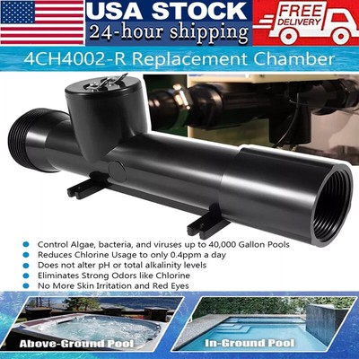 4CH4002R Power Ionizer Pool Replacement Chamber & 460304 Ionizer Transformer kit