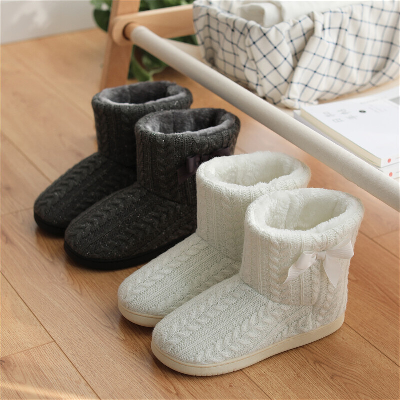 womens ankle boot slippers