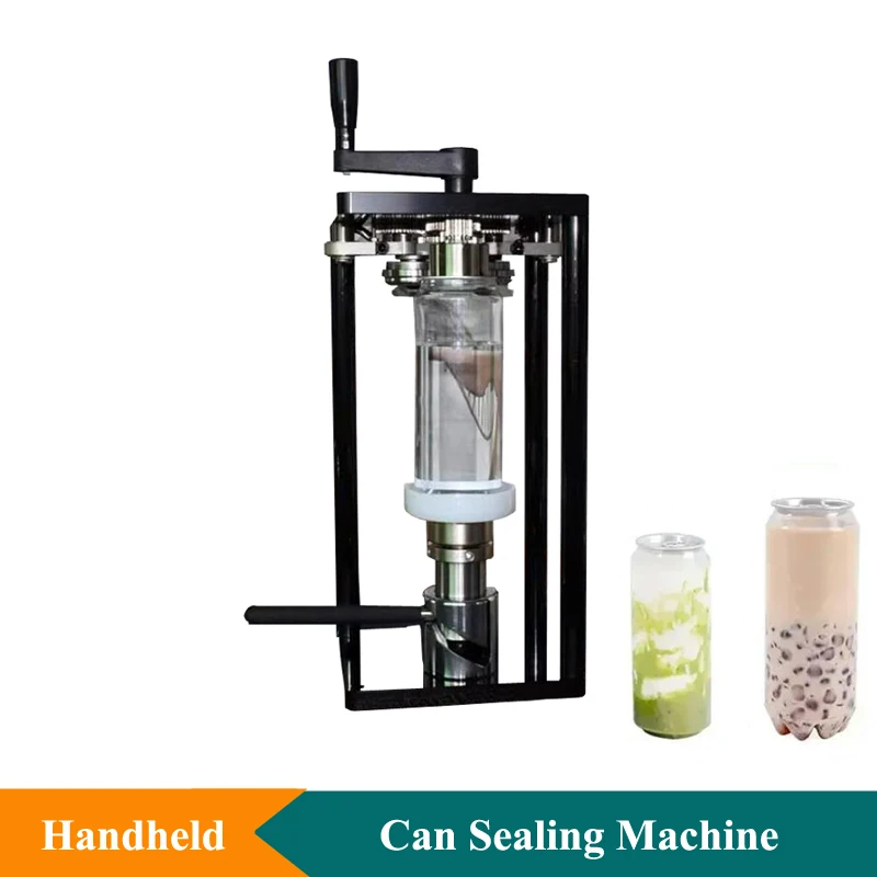 Plastic Coffee Tea Can Sealer Machine Manual Operation 10S Quick Can Sealing Mac