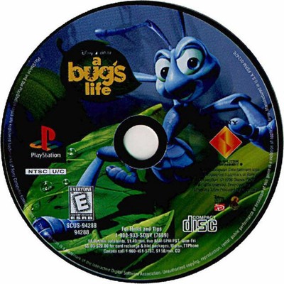 a bugs life (disney playstation ps1) 15 interactive levels 
