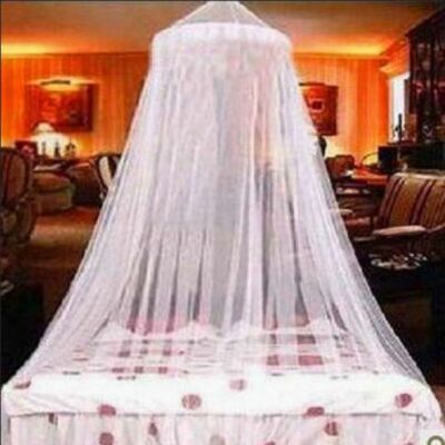 Mosquito Lace Bedding Netting Mesh Canopy Princess Round Ele