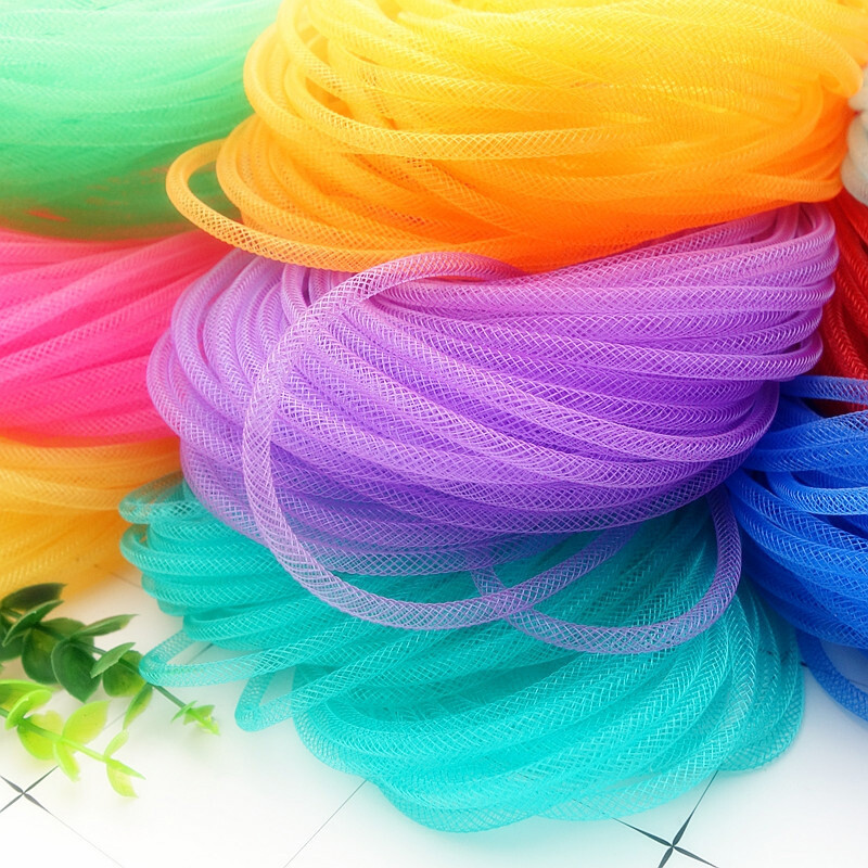 mesh-tubing-ribbon-multicolor-flexible-for-diy-bag-handmade-crafts-decoration