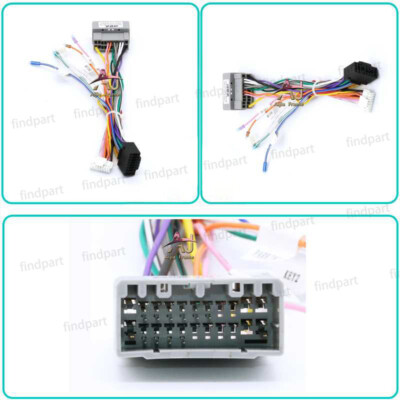 16Pin for CHRYSLER/DODGE/JEEP Car Radio Stereo Power Harness Cable w/Can Bus(XP)