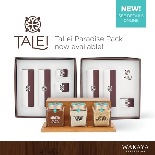 TALEI Essentials Kit SKIN CARE Wakaya Perfection