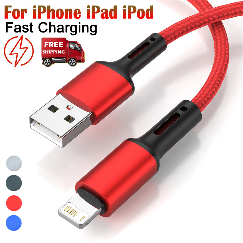 Heavy Duty Fast Charging USB Charger Cable For iPhone 11 12 