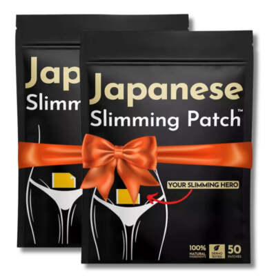 50PCS Slim Patch Weight Loss Slimming Diets Pads Detox Fat Burner Herbal Pads US