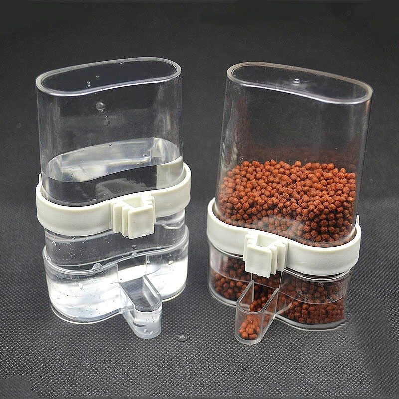 Pet Bird Feeder Food Water Feeding Automatic Drinker Parakeet Parrot Dispenser