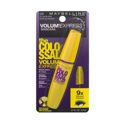 Maybelline The Colossal Volum' Express Mascara, Glam Black [230], 1...
