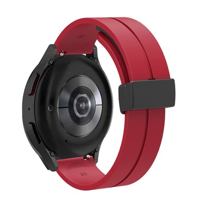 For Huami Amazfit GTR 4 3 2 2e 47mm GTR3 Pro Magnetic Buckle Silicone Strap