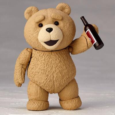 Movie Ted 2 | 10cm Boxed Ted Teddy Bear Articulate Bjd Figure Model Toys