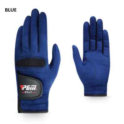 PGM 1 Pair Men Breathable UV-proof Golf Gloves Male Non-Slip Elastic Mittens