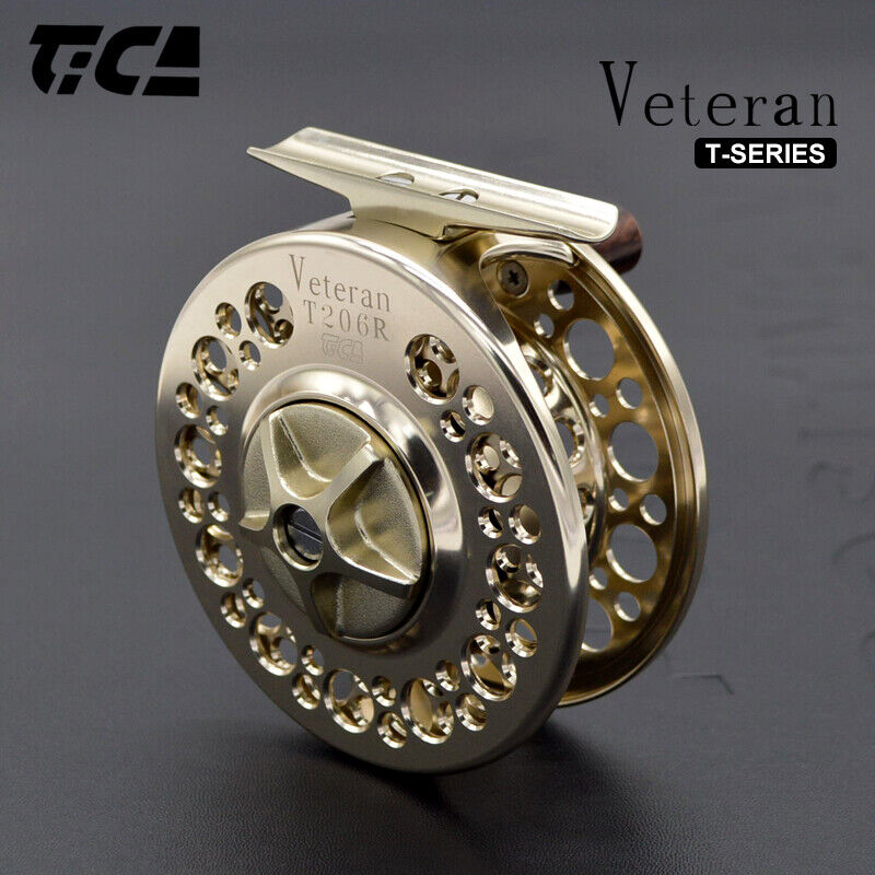TICA Veteran T 5/6wt Sealed Drag Fully CNC Aluminum Large Ar