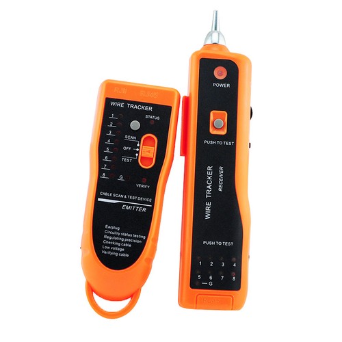 Pro RJ45 RJ11 Telephone/Phone Wire Tracker Tracer Ethernet LAN Network Cable FDA