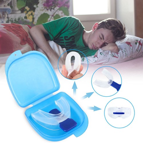1PCS Anti Snore Stop Snoring Mouth Device Guard Good Sleep Aid No Apnea Silicon