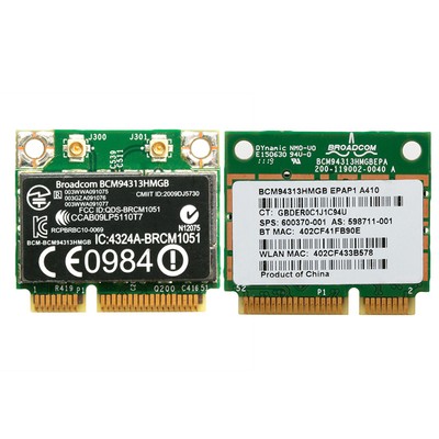 DELL INTEL 1030 WIRELESS N 11230BNHM 7KGX9 300MBPS WIFI BLUETOOTH MINI PCI-E CAR