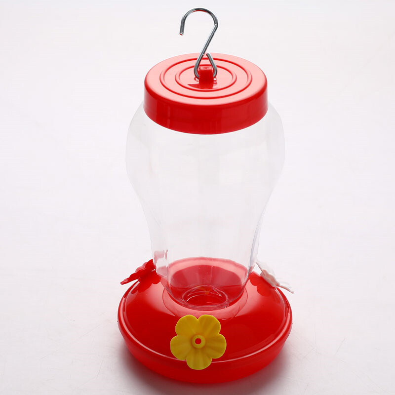 1pcs Plastics Bird Water Feeder Bottle Hanging Hummingbird Feeder Garden Outd_m$