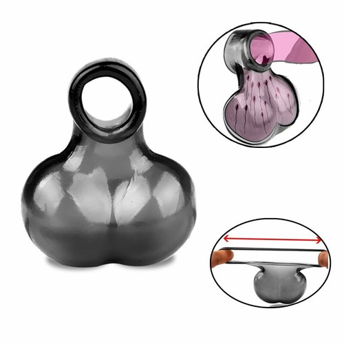 Squeeze My Ball Sack Enhancer Penis Cock Ring Scrotum Pouch Sex-toys for Men