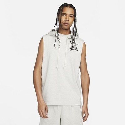 NIKE HOOPS BASKETBALL STANDARD ISSUE HOODIE MEN'S UK M 'LOOSE FIT'- DH7441 050