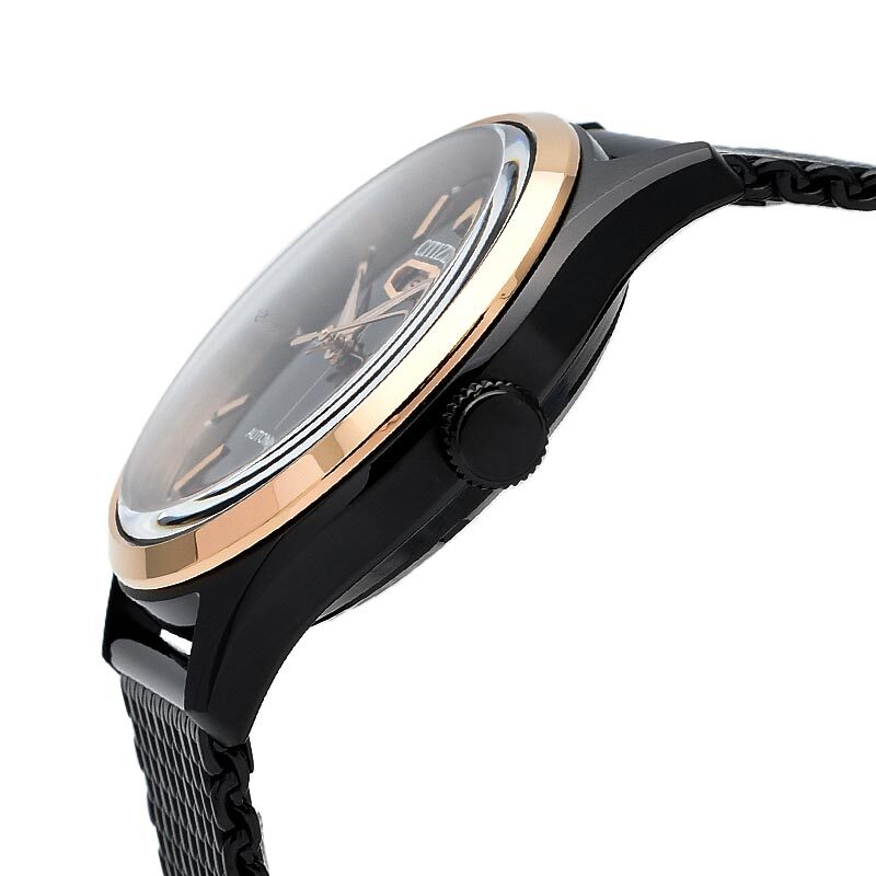 Pre-owned Citizen Collection Record Label Nh8396-82e C7 Mechanical Automatic Watch Men's