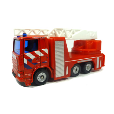 Siku 1014 Scania Pompe à Incendie Brandweer Rouge Blister Maquette Neuf