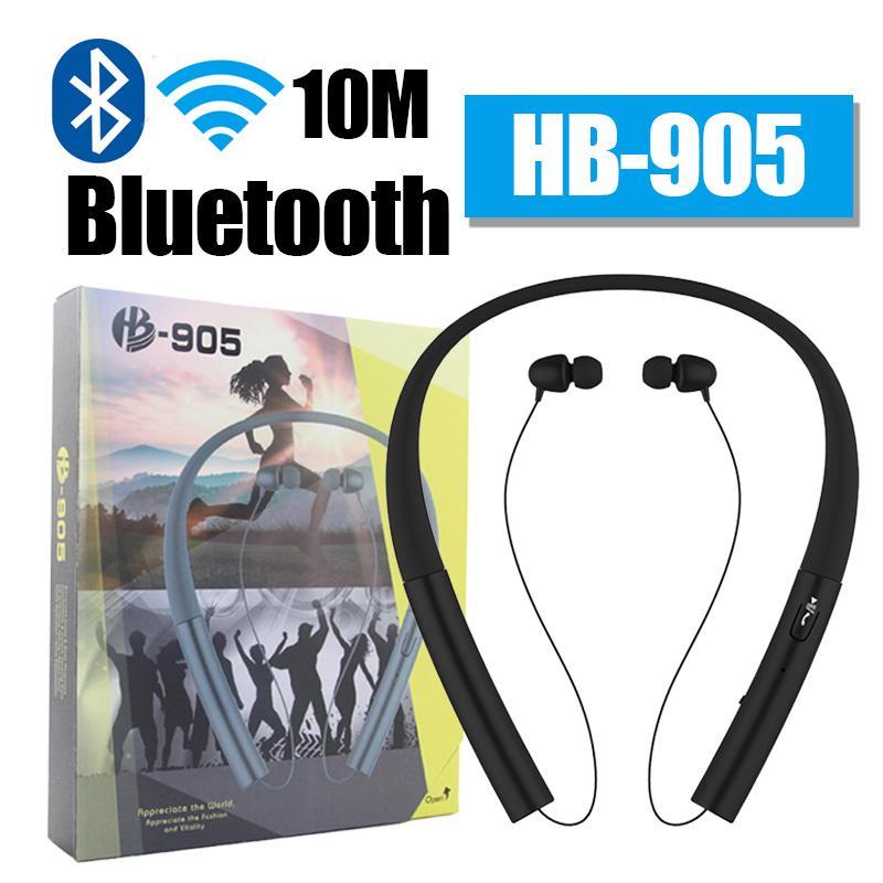 Cuffie Auricolari Stereo Wireless Bluetooth Sport Hb-905 Linq