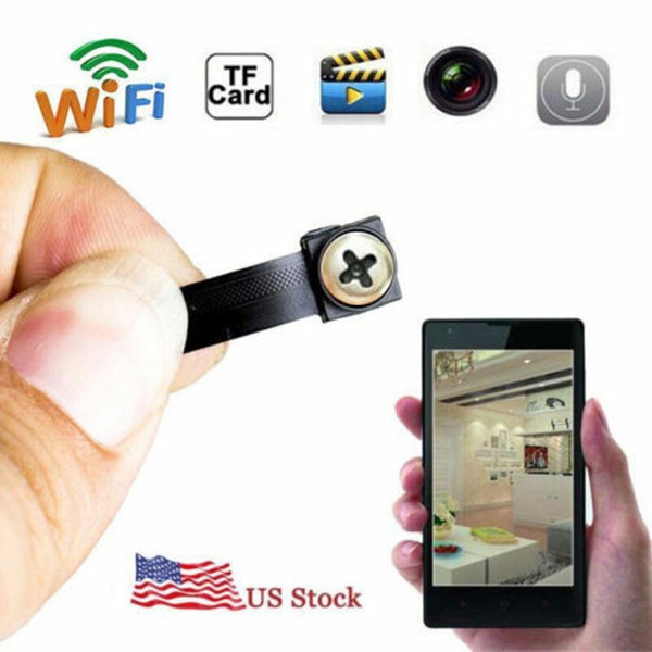 1080P 4K HD Wireless WiFi Mini DIY Screw Camera DVR - Image 3