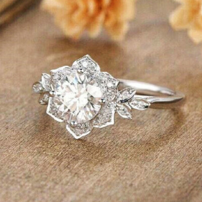 Gorgeous Engagement Party 925 Silver Ring Cubic Zirconia Women Jewelry Size 6-10