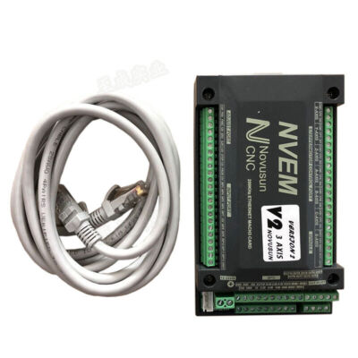 Ethernet MACH3 Interface Board 3/4/5/6 axis Control Card NVEM CNC controller