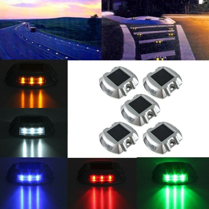 6 Led Dock Waterproof Light Safety Driveway Pathway