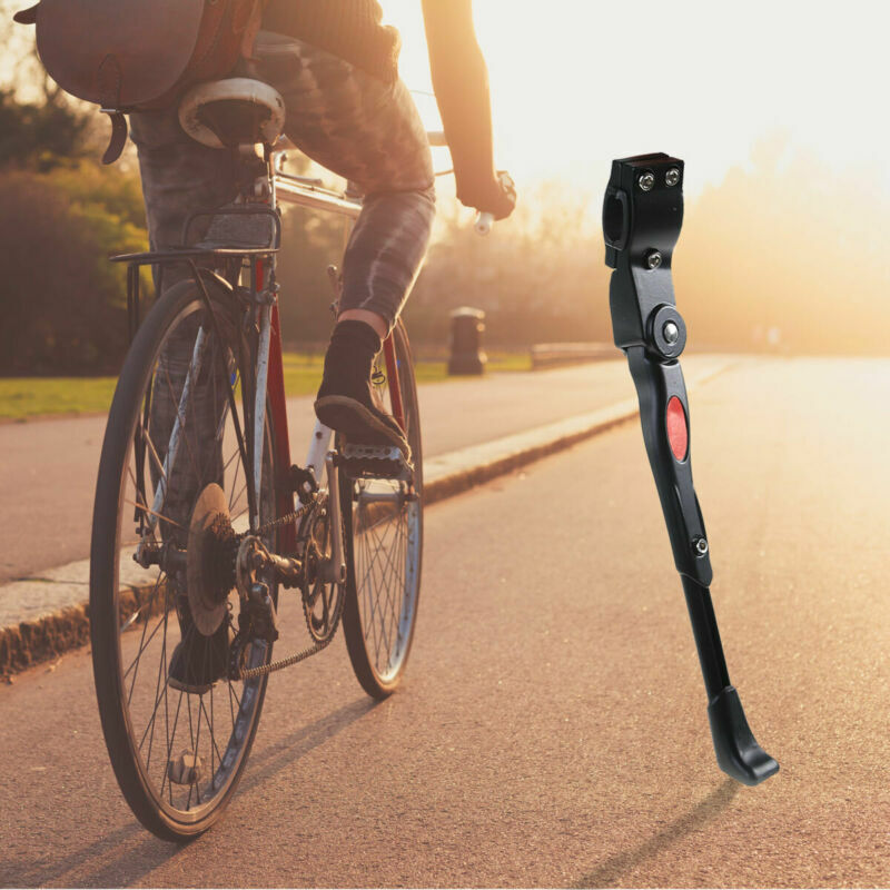 Bike Kickstand MTB Adjustable Road Bicycle Holder Rear Side Kick Stand Universal