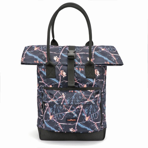 TOURBON Bike Rear Pannier Bicycle Tote Bag Rolltop Backpack in US-Special offer