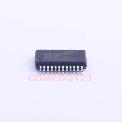 5PCSx BS83B16C SSOP-24-150mil   RISC    ：2K@x16bit RAM：512Byte #A6-22