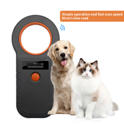 Pet Dog Cat Microchip Reader Animal EMID ISO Chip Scanner Tag ID Identification