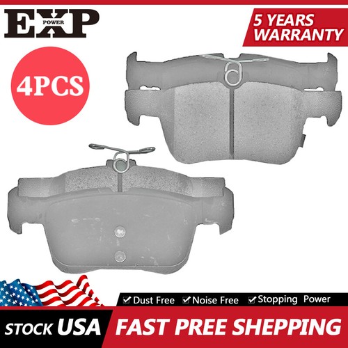 Brake Pads For Ford Edge Fusion Escape Lincoln Mkz Mkx Mkc Nautilus Rear Ceramic