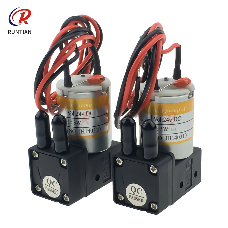 DTF Ink Pump 3W 24V DC 100-150ml/min KHF Small Ink Pump for UV Inkjet Printer JH