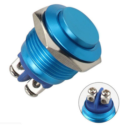 Momentary Push Button Switch 16mm Waterproof Mount Button SwitchWF*D#