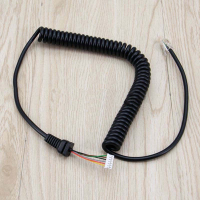 Mic cable for Yaesu MH-48A6J FT-7800 FT-8800 FT-8900 FT-7100M FT-2800M FT-8900R