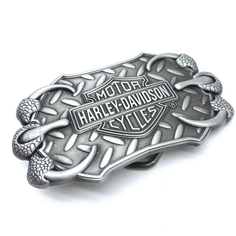 HARLEY DAVIDSON BELT BUCKLE BAR & SHIELD EAGLE CLAWS