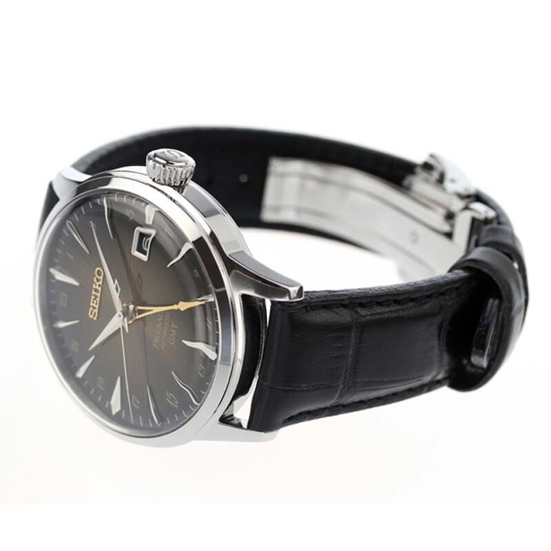 Pre-owned Seiko Presage Sary243 Cocktail Time Automatic Mechanical Gmt Elegant Watch Japan