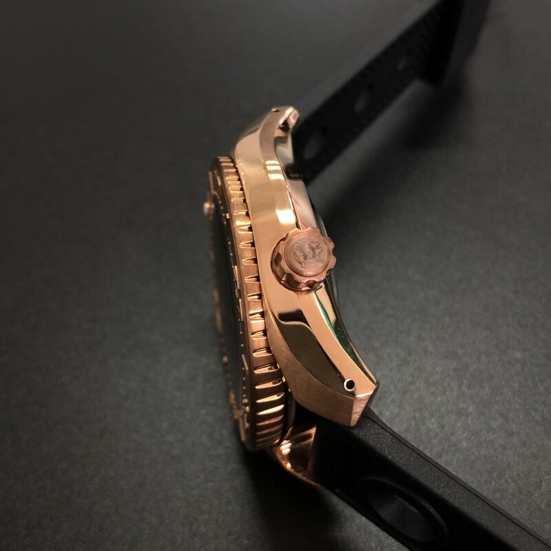 Pre-owned Steeldive Men Dive Watch,mens Automatic Watches Bronze 200m Waterproof Luminous