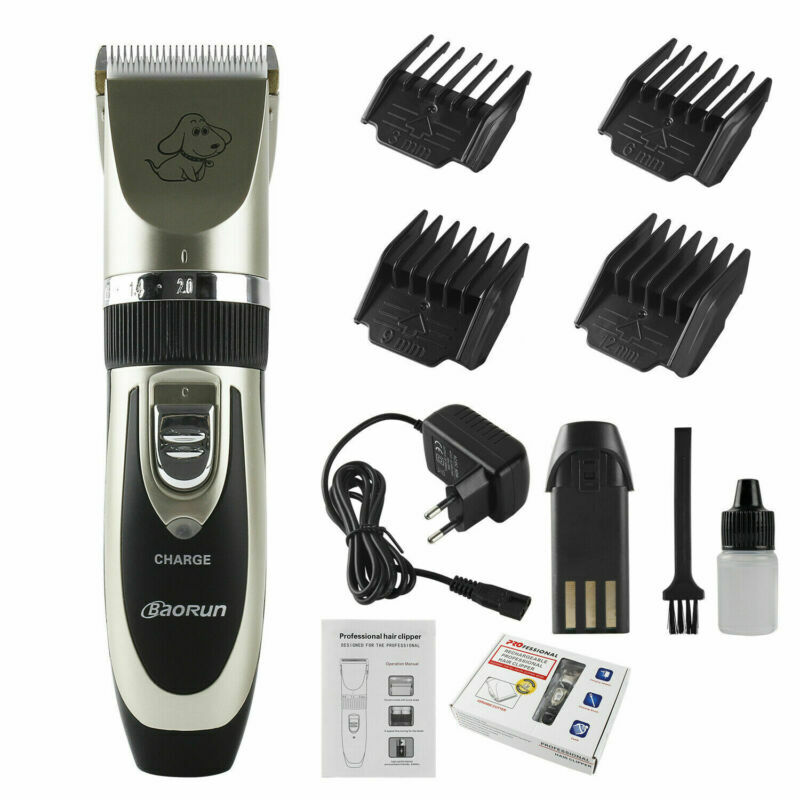 Profi Haustier Tier Haarschneider Hunde Keramik Schermaschine Rasierer