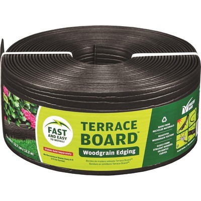 Master Mark 94440 Black Plastic Lawn Edging 40 L ft. x 4 H in. (Pack of 2)