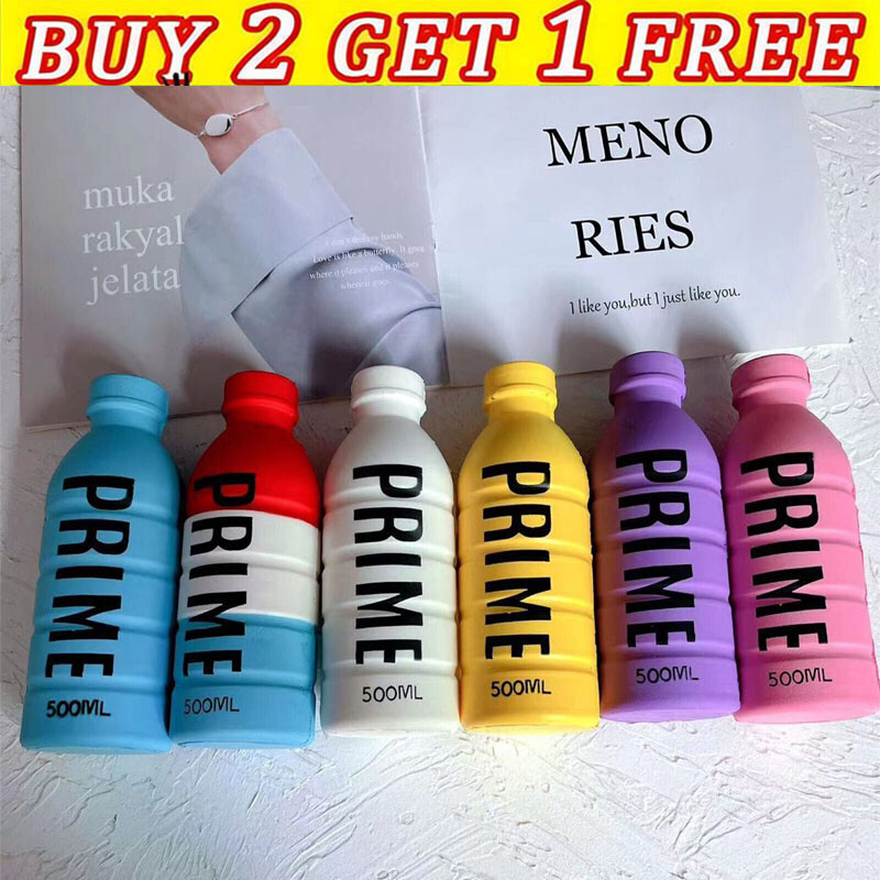 Prime Bottle Soft Squishy Toy Squeeze Stress Relief Adults & Gift Kids Xmas Toys