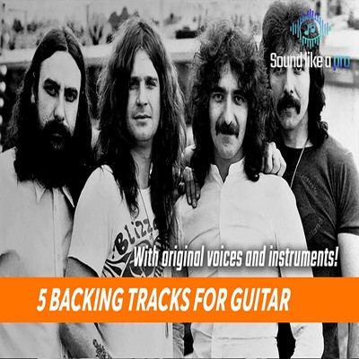 BLACK SABBATH - Guitar Backing tracks + GUITAR RIG PRESET - W/Original inst