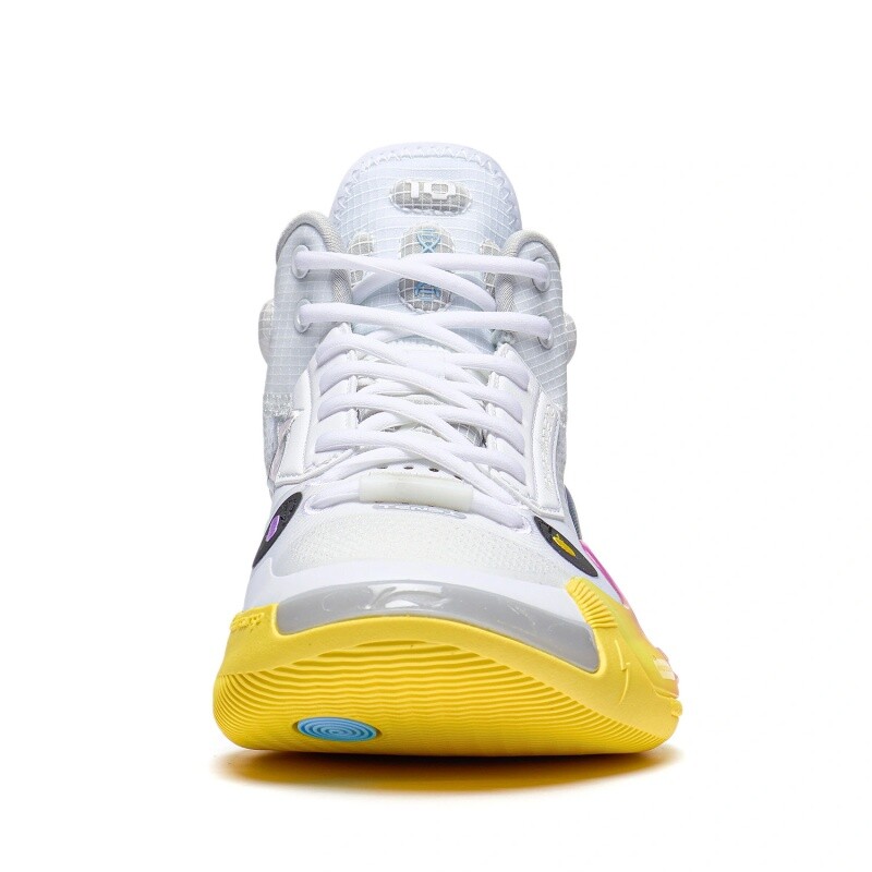 Pre-owned Li-ning Way Of Wade 10-florida Men's Basketball Shoes Abas115-9 In Yellow
