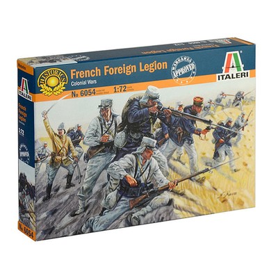 Italeri Francés Foreign Legion Colonial Wars Figuras Figura 1:72 Art.6054