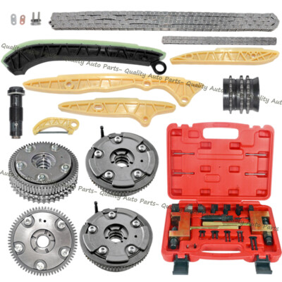 Timing Chain Kit Riveting Tool 4 PCS VVT Adjuster for Mercedes Benz C-CLASS 3.0