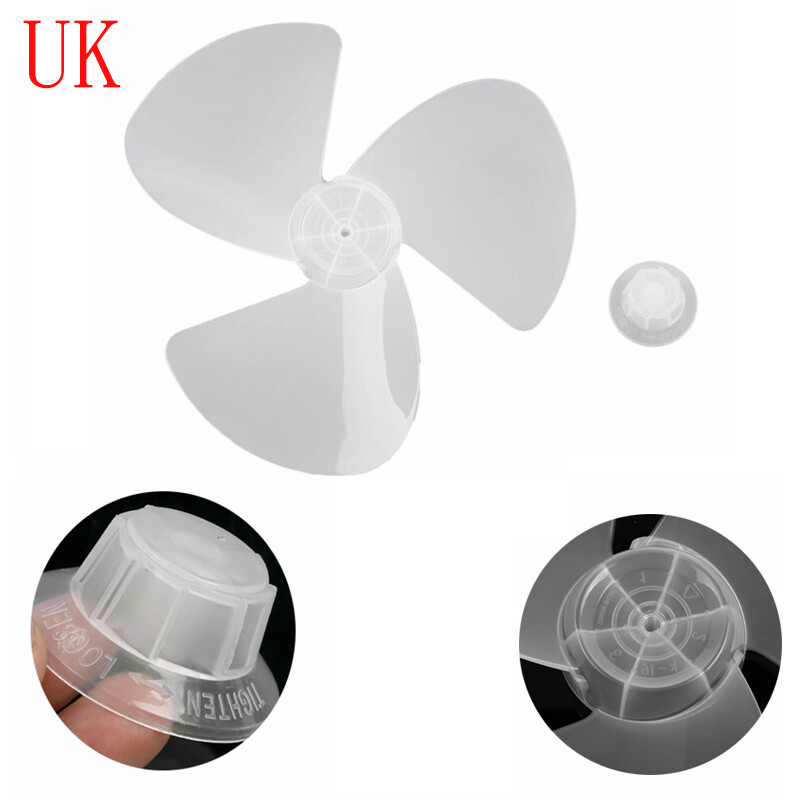 Plastic Fan Blade 3 Leaves with Fan Nut for 16 Inch Pedestal Stand Table Fanner eBay