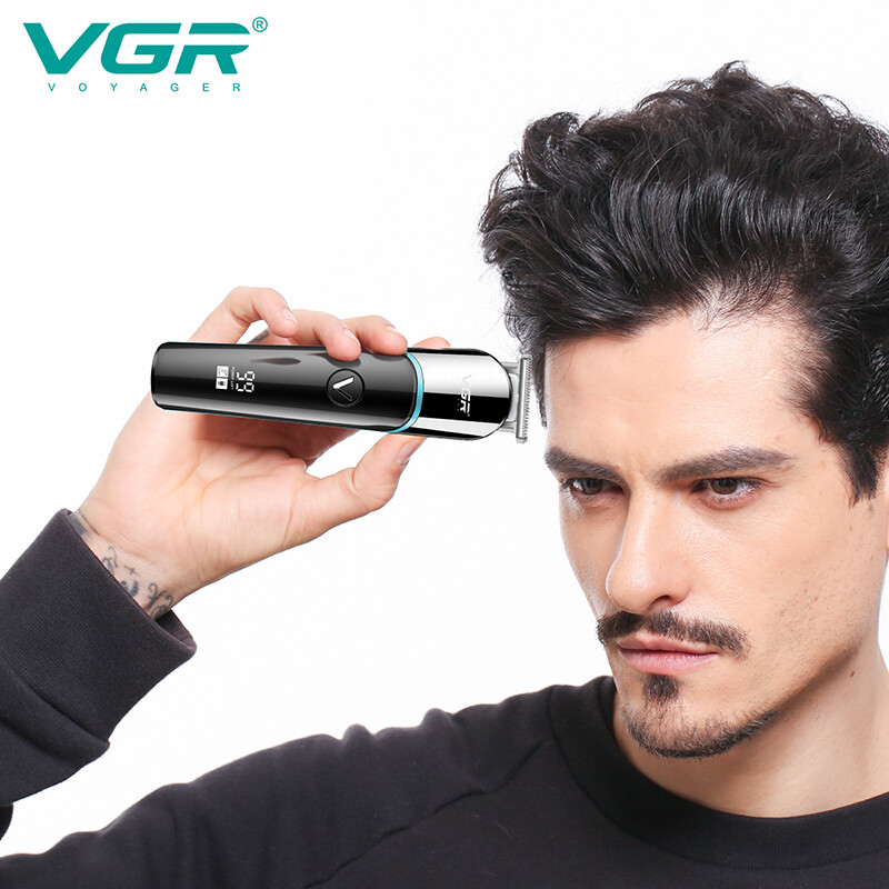 VGR Hair Clippers Cordless Trimmer for Men Shaving Machine Cutting Barber Beard*