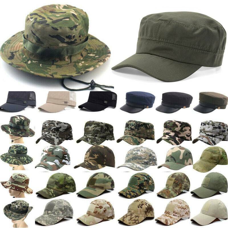 Herren Damen Sonnenhut Baseball Fischerhut Mützen Tactical Military Kampf Kappe